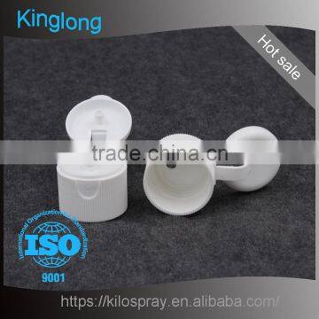 Wholesale plastic 24 28mm child-proof flip top bottle cap
