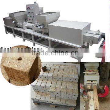 Best selling good quality wood sawdust block making machine/wood pallet block extruding machine/wood block machine