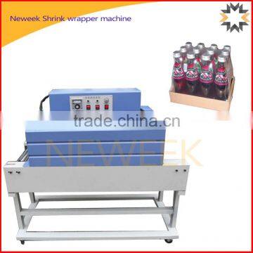 Neweek automatic mineral water bottle sleeve film shrink wrapper machine