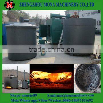 The continuous High quality distillation lifting type wood charcoal carbonization furnace