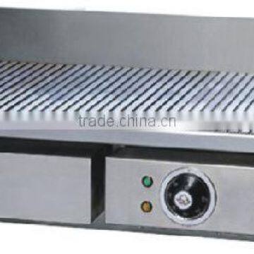 Electric grill plate,Grooved