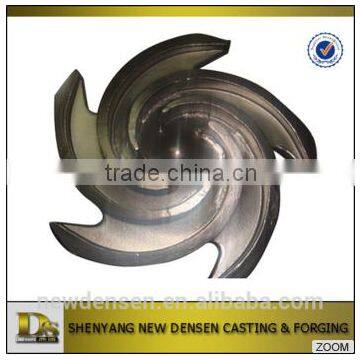 Foundry Custom High Precision Steel Sand Casting Parts Pump Impeller and Bronze Water Pump Impeller photo-2