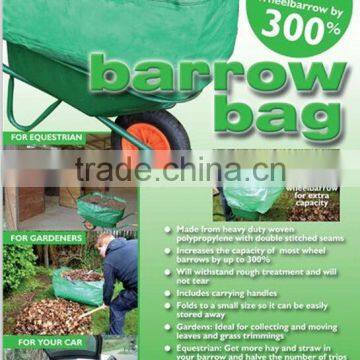 wheelbarrow garden leef bag wheelbarrow garden waste bag wheelbarrow bag manufacturer
