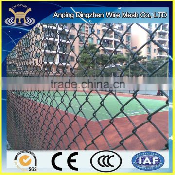 High Tensile Tennis Court and Ball Court Fencing Application Chain link Steel Wire Mesh