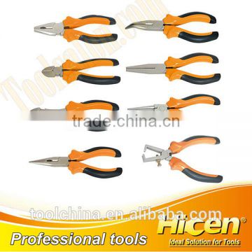 Professional Bi-color PP / TPR Handle German Type Pliers