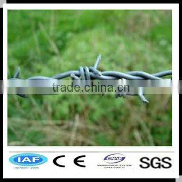 galvanized barbed iron wire fencing factory