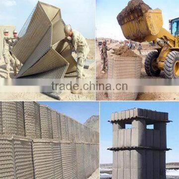 High quality military Hesco blast barrier bastion wall for security system (factory)