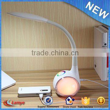 Phone Gadgets Adjustable Led Light Smart Lamp Speaker With Usb Charging photo-4