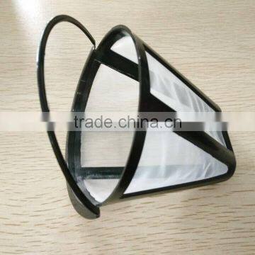 Universal Mesh Reusable Coffee Filter Basket Style