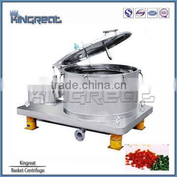 Manual Type Lifting Bag Discharging Plate Centrifuge