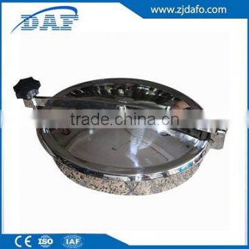 304 and 316 stainless steel round tank manhole cover