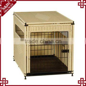 Unique Metal & Wicker Craft Special for Cat and Dog Luxury Pet Cage photo-3