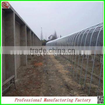 Hot Sale 9.6m Multi-span Agricultural Plastic Film Greenhouse With Cheap Price photo-6