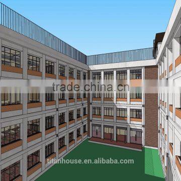 Low Cost Galvanized Steel Frame Kit School Building Projects photo-3