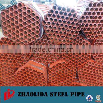 Structure use Zinc Coated / Colored Scaffolding Steel Pipe