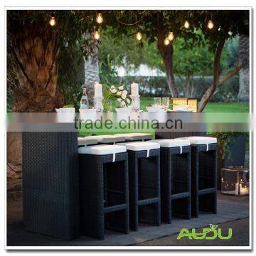 Garden Bistro Set,9 Pcs Wine Garden Bar Bistro Set photo-2