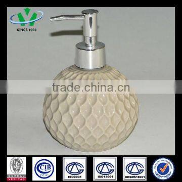 New Design Ceramic Soap Dispenser For Hotel Decoration