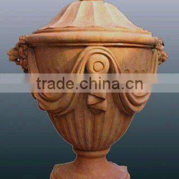 Hand Carved Marble Garden Stone Vase