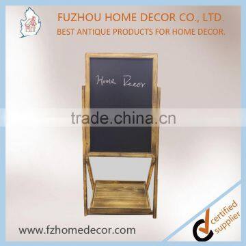 Top Selling Antique Wood Standing Magnetic Double Side Chalkboard in Good Quality photo-2