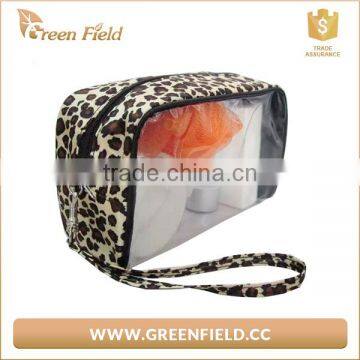 Fashion Clear PVC Travel Cosmetic Makeup Bag With Zipper photo-3