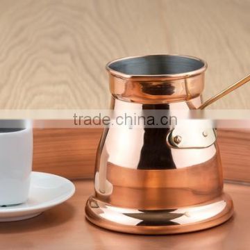 Indian copper Handcrafted coffee pot for Traditional of turkish