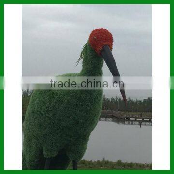 Artificial Bird Green Sculpture photo-2