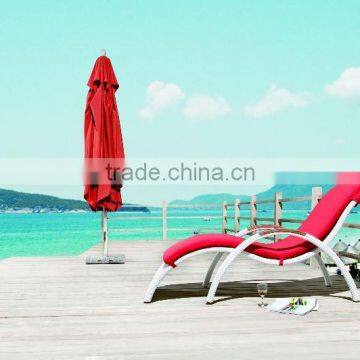 Ding Dong Feng Garden Plastic Sun Lounger Rattan Lounge Furniture photo-2