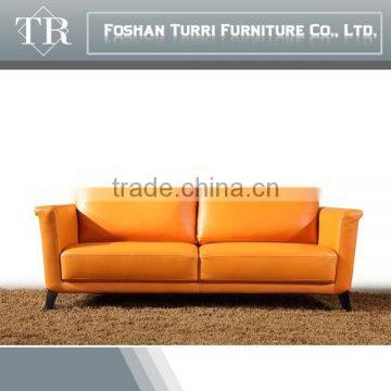 Modern Color Geniune Leather Sectional Sofa for Living Room Furniture photo-2