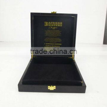 2015 New Design Custom Logo Picture High Grade Wooden Coffee Storage Box,food Tea Storage Box photo-3