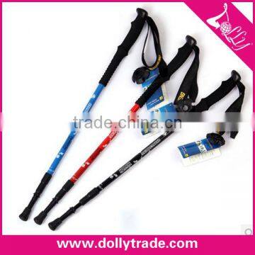 Carbon Fiber Lightweight Hiking Alpenstock,OEM Walking Stick For Safety,EVA Handle Trekking Pole