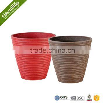 Reasonably Priced Small Outdoor Plastic Flower Pot Recycleddurable Factory photo-4