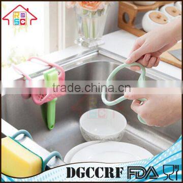 NBRSC Foldable Kitchen Sink Caddy Sponge Holder Scratcher Holder Cleaning Brush Holder Sink Organizer photo-2