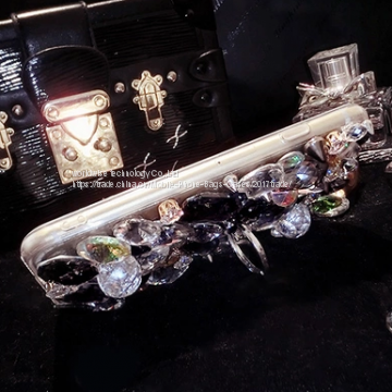 Luxury Crystal Diamond Cell Phone Cover Case Mobile Phone Cases for IPhone7/7Plus/6/6s/6plus/6splus Soft Shell Housing photo-3