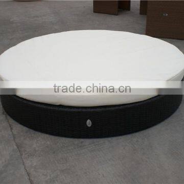 Cheap Outdoor Rattan Round Bed photo-3