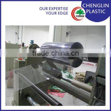 clear rigid translucent film