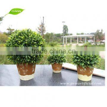 GNW GP002 Cheap Artificial Topiary Ball Plant Pot for Outdoor Decoration photo-4