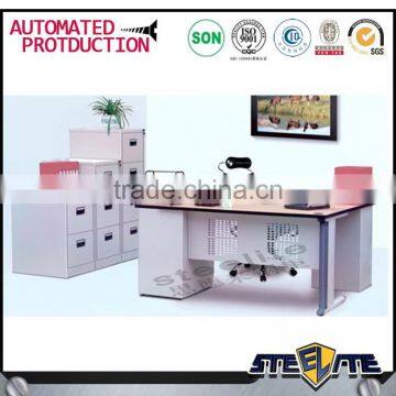 China Export Office Furniture Steel Sheet Computer Desk photo-4