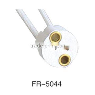 Porcelain Electrical Light Fittings Parts With Electrical Cord photo-2
