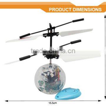 Auto Induction Luminous Microlight Light Aircraft Flying Ball Helicopter photo-3