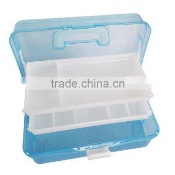 2017 Hot selling Art tool container box, Caddy box with tiered compartments, Plastic Tool box