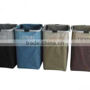 Home and hotel usage two colors laundry sorter / fashionable light and dark basket for laundry with two colors