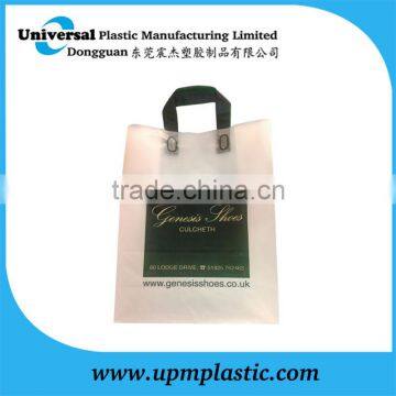 High quality flexo printing flexiloop handle bag for carrying