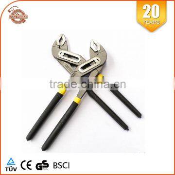 10" Double Color Dipped Handle Water Pump Pliers photo-2