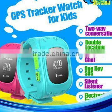 2017 new cheap dropship lovely colorful activity tracker step recorder SOS kids Q50 smart watch