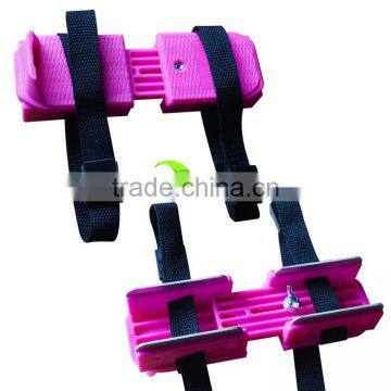 Kids Ice Skate Adjustable Double Runner Ice Skate Beginner Childs Bob Skatestoddlers and Young Children First Skates With Strap photo-5