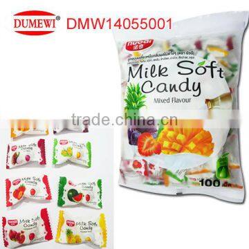 Thailand Top Seller Fruit Center Filled Soft Candy