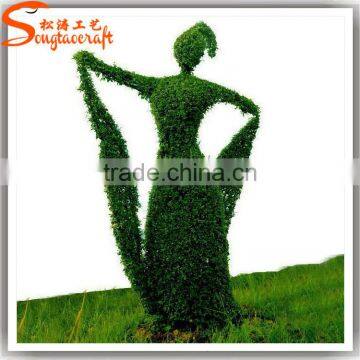 Wholesale Garden Decorative Aritificial Plant Penguin Topiary Sculpture Large Outdoor Decoration Topiary Sculpture photo-6