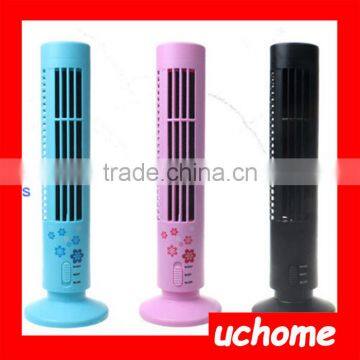 UCHOME Plastic Electric Mini Super USB Tower Fan Without Leaf photo-4