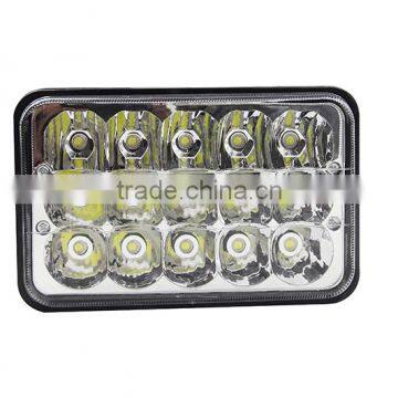 PC Lens 4x6 Led Headlight Truck Light LED Sealed Beam Lamp