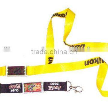 Screen lanyard with LED